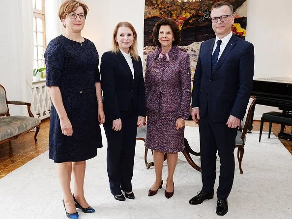 Queen Silvia delivered 'The Queen Silvia Nursing Award' with a ceremony held at the Swedish Embassy in Warsaw, Poland