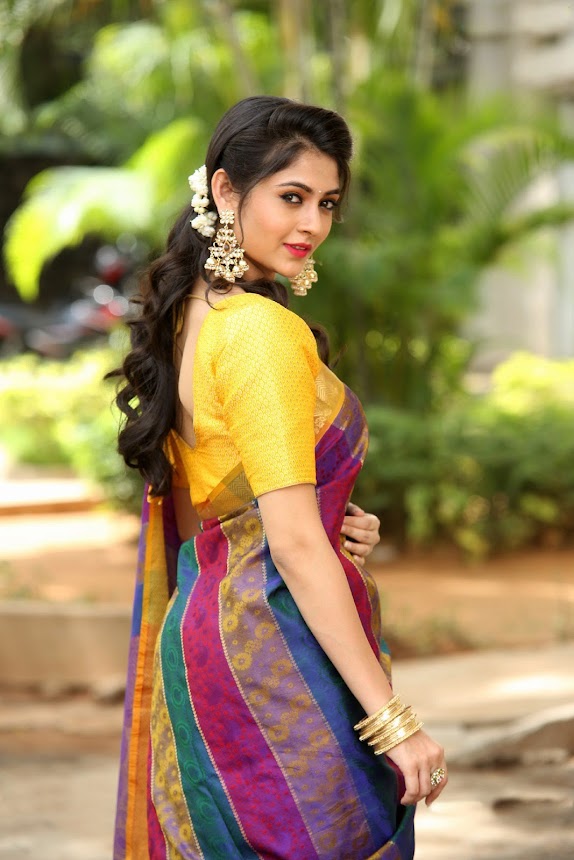 Shivangi at Aswamedham Song Launch