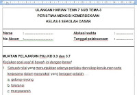 Soal Ulangan Bahasa Jawa Kelas 4 Semester 1 K 13 Ruang3 Kepala Sekolah