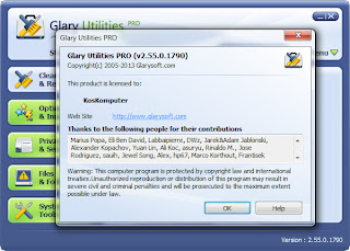 Glary Utilities Pro 2.55.0.1790 Full License Key