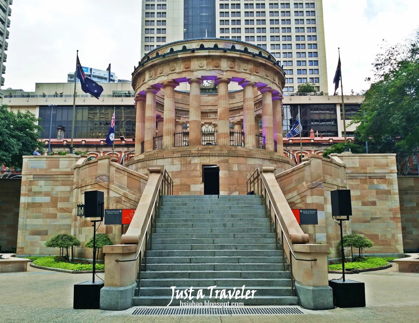 布里斯本-景點-澳紐軍團廣場-ANZAC Square-介紹-遊記-行程-Brisbane