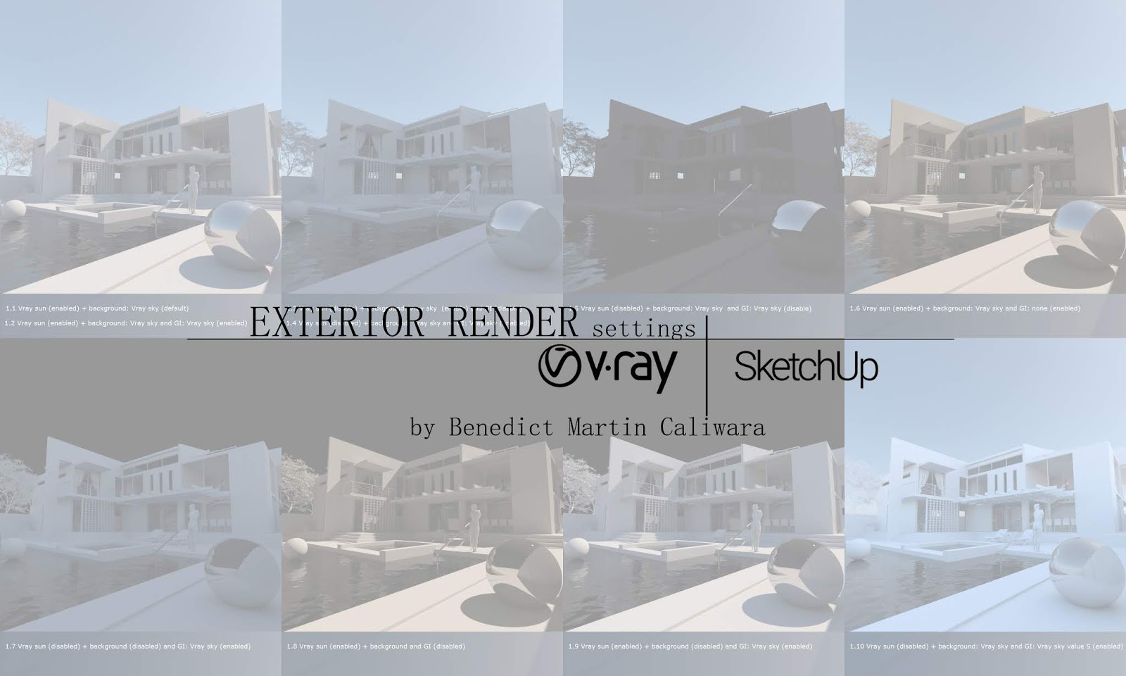 Exterior Render Settings Vray 3 4 For Sketchup