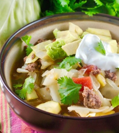 Mexian Beef Cabbage Soup Mexian Beef Cabbage Soup
