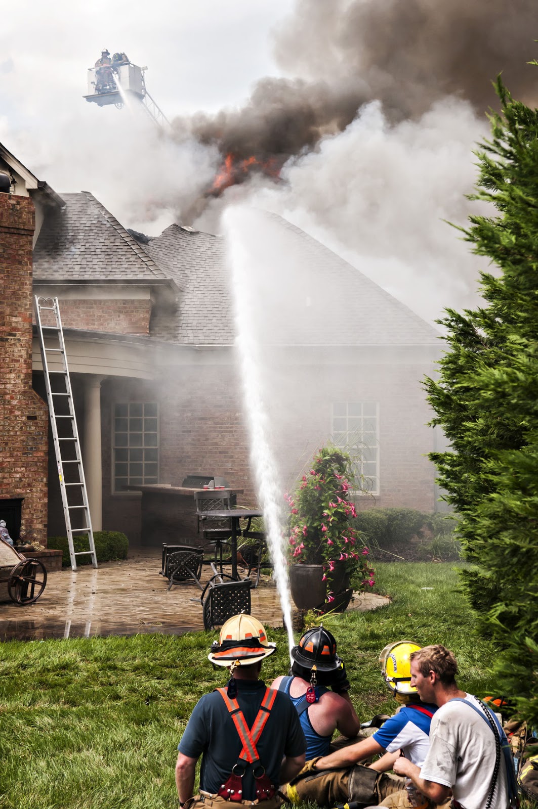 MEC&F Expert Engineers Chemical in van possible cause of house fire
