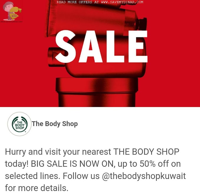 The Body Shop Kuwait - BIG SALE IS ON
