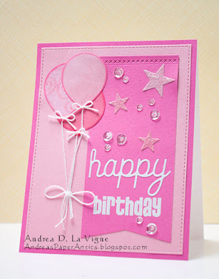 Andrea's Paper Antics: Happy Birthday