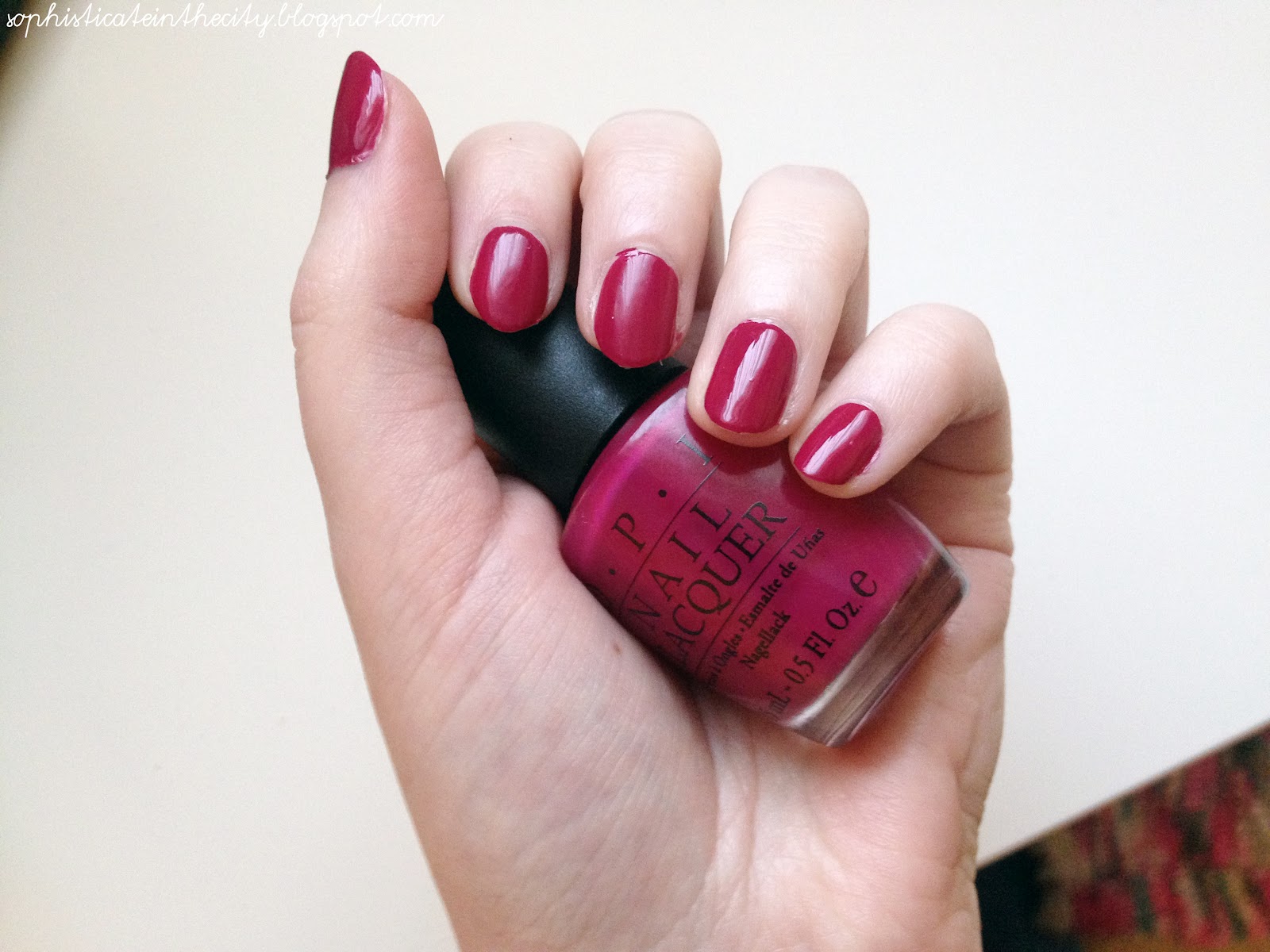 6. OPI "Miami Beet" from the South Beach Collection - wide 5
