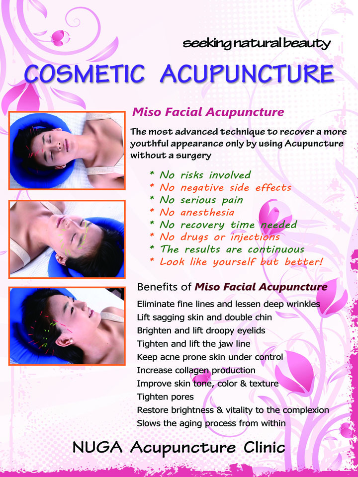 NUGA Acupuncture Clinic MISO Cosmetic Acupuncture