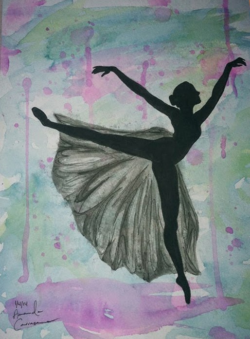 Amanda Jane's Art: Ballerinas - 2014