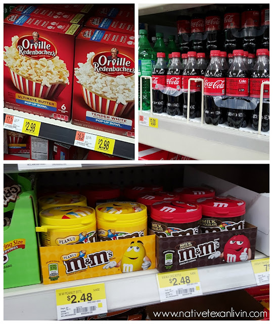 Coca-Cola, Orville Redenbacher popcorn, M&M'S® at Walmart