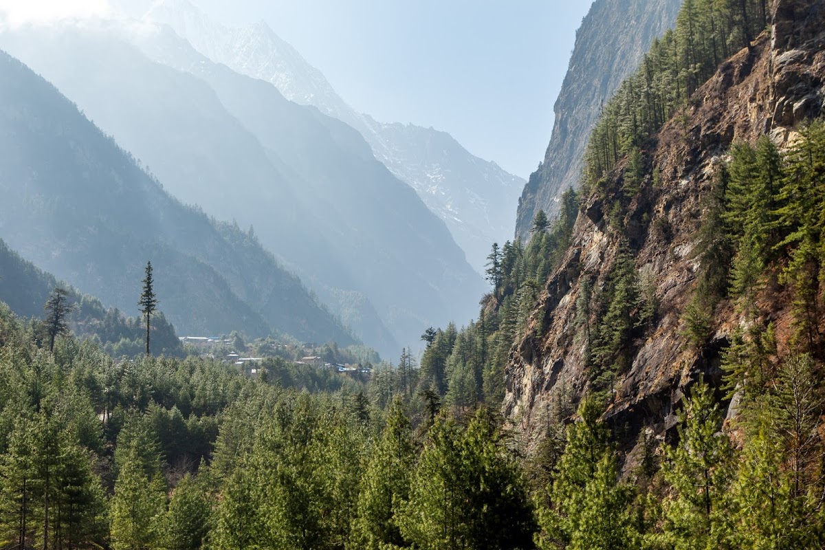 200км по красно-белым черточкам.. Around Annapurna. март-апрель 2017