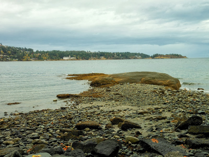 In the distance, the Nanaimo oceanographic research facility (2012-10-14)