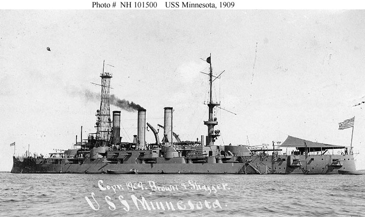 Naval Warfare USS Minnesota (BB22)