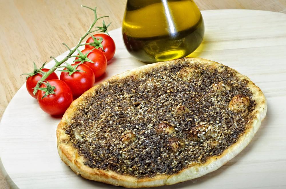 Pita Zaatar Bread | LEBANESE RECIPES