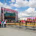 Giant screen at Tirana main square for Albanian Fans - Tirana Fan Zone