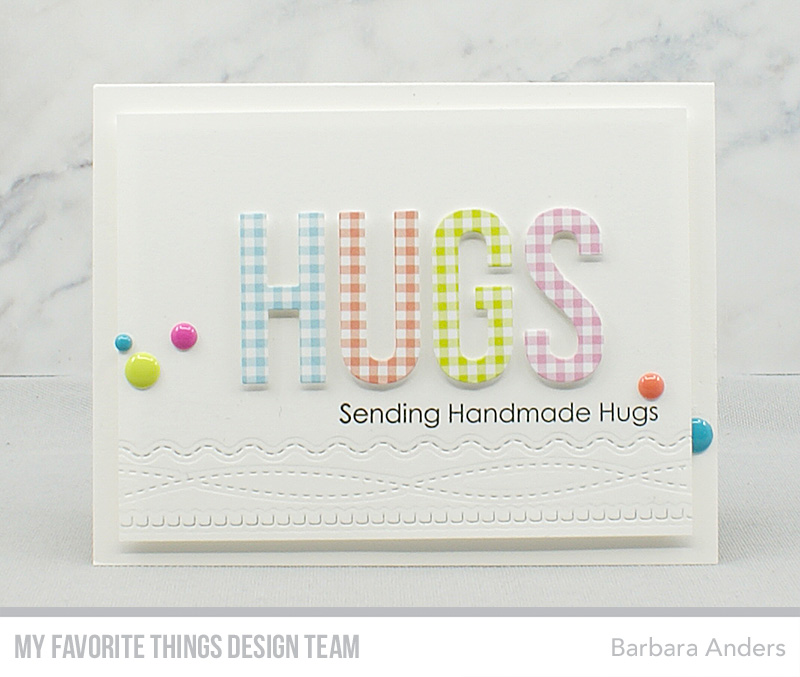 Paper Pursuits: Sending Handmade Hugs–MFT Color Challenge #116