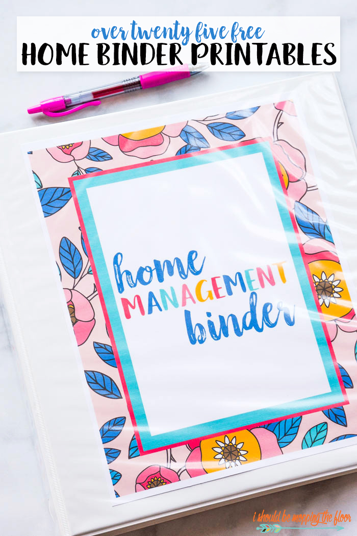 Home Management Binder Templates Free FREE PRINTABLE TEMPLATES