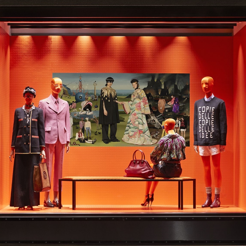 Gucci'den Dijital Vitrinler Gucci'den Dijital Vitrinler