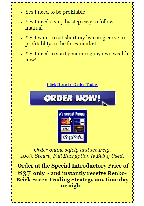 Renko brick forex trading strategy