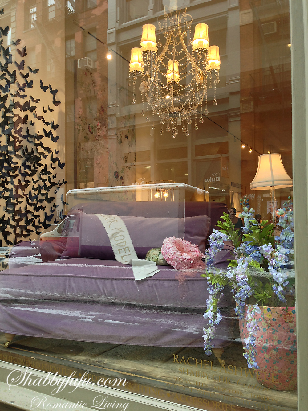 Fabulous Girl's Weekend In New York City shabby chic couture store