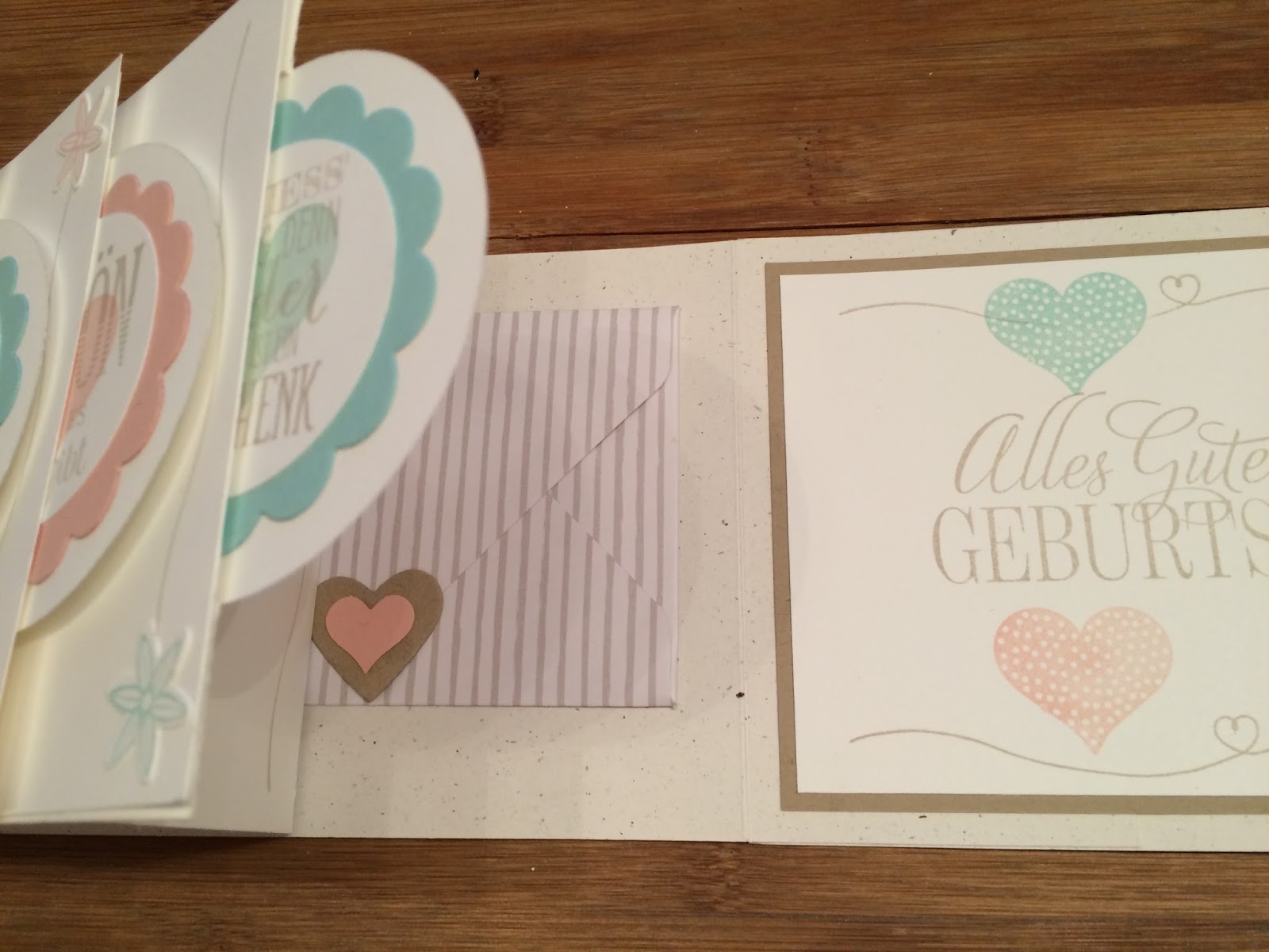 Circle Card Mini Album zum Geburtstag Stempel und deine Ideen werden wahr