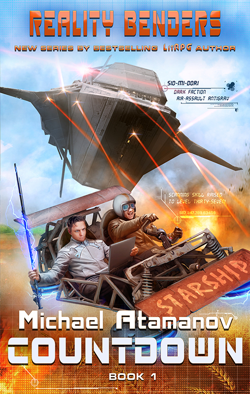 LitRPG GameLit SciFi Reality Benders Countdown