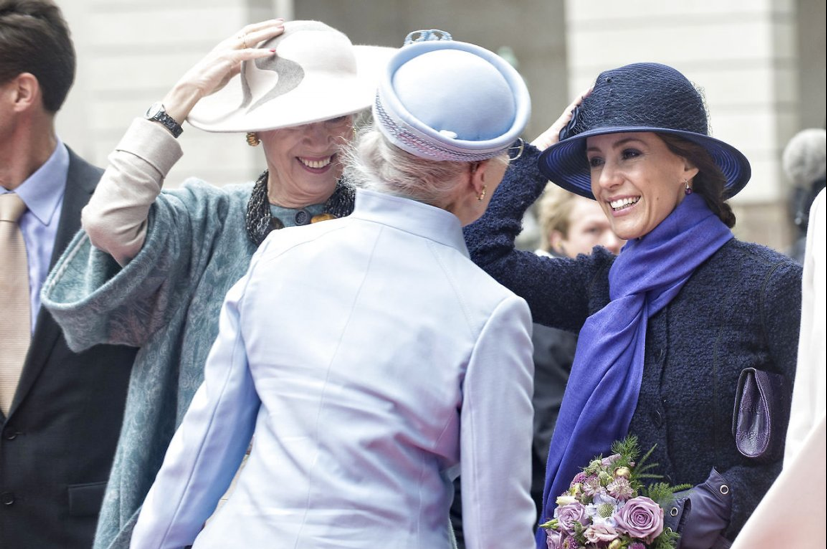 The Danish Royal Family attended the opening of the Danish Parliament at Christiansborg Palace. 07 October 2014