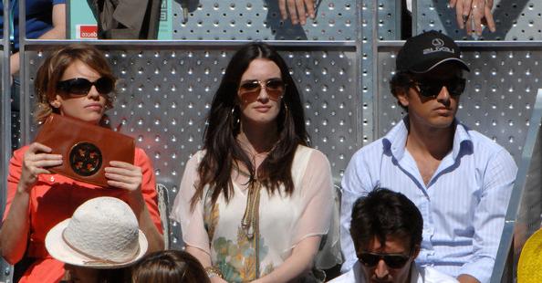 PAZ VEGA CON DISEÑOS MASCARÓ EN LA FINAL DEL OPEN DE TENIS MADRID