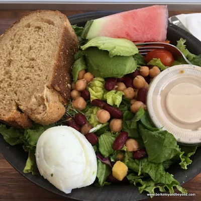 Veggie Delight salad at Mezzo on Telegraph Avenue in Berkeley, California