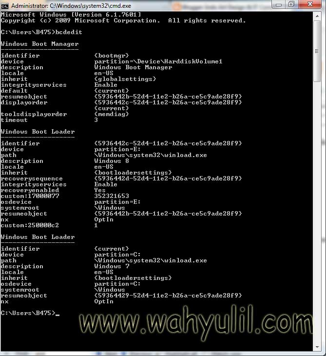 Menghapus pilihan menu pada Booting Windows(boot loader) - Psikologi Islam