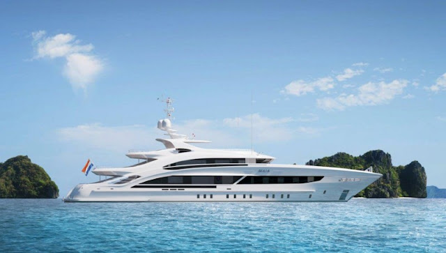 Heesen Yachts reveals latest 50m superyacht, Maia