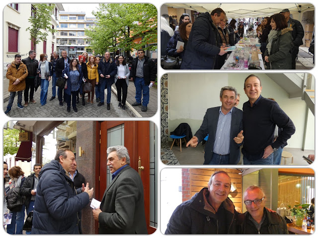 Γιάννενα: ΘΩΜΑΣ ΜΠΕΓΚΑΣ-Πρόσκληση για τα Εγκαίνια του Εκλογική Κέντρου, με βόλτα του Δημάρχου στους πεζόδρομους