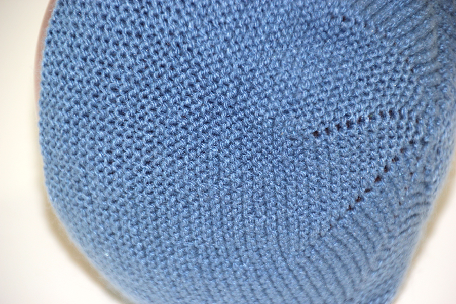 DIY Tejer Bebé: Cómo hacer capota de punto con dos agujas