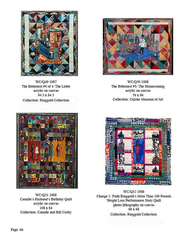 Faith Ringgold, News, Appearances, Exhibitions, © Permission and