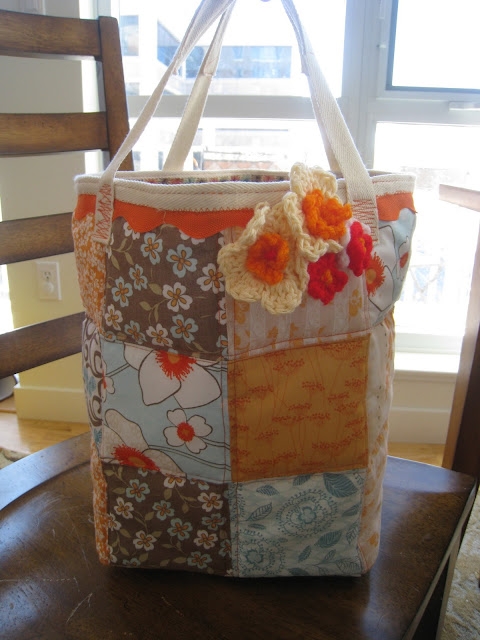 all this for them: Charm Pack Quilted Bag!