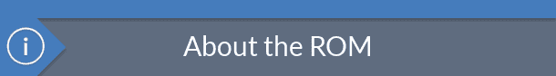 About the ROM