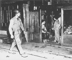 American soldier visits Japanese brothel
