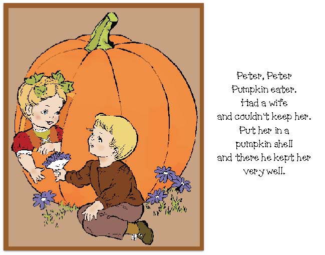 Peter Peter Pumpkin Eater | Nursery Rhymes App for Kids - Android, iPhone and iPad