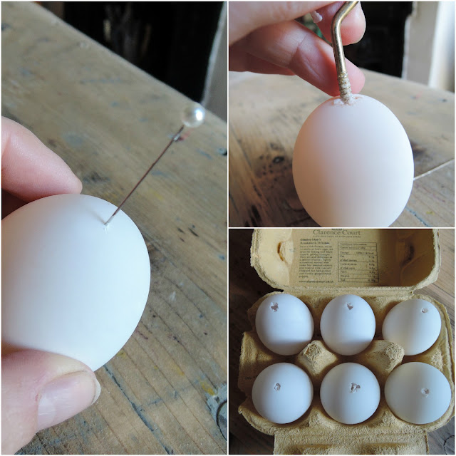 How to empty an egg for decorating
