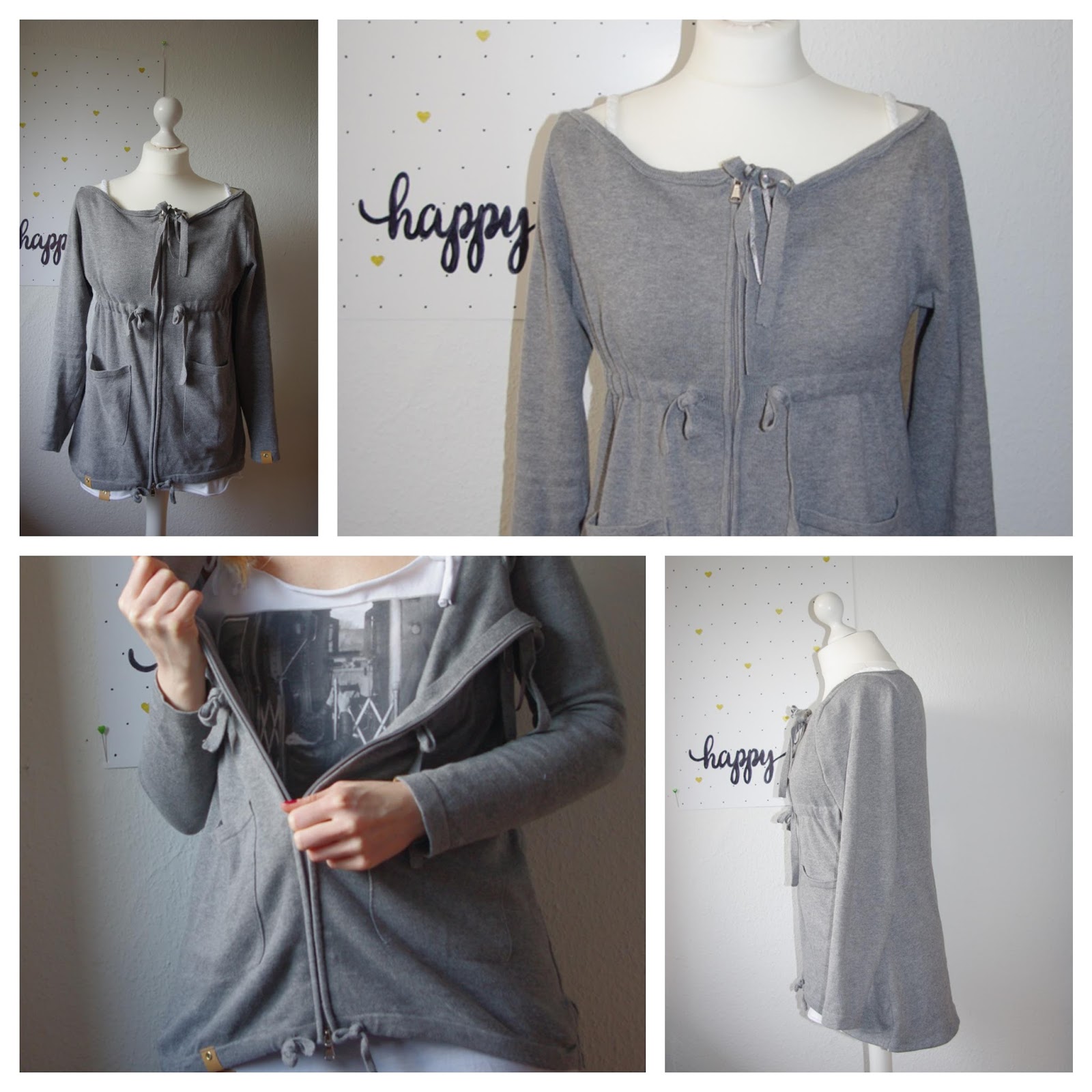 Upcycling MAlotty von Kibadoo Jacke Collage Upcycling MAlotty von Kibadoo Jacke Collage ♥ Nähblog