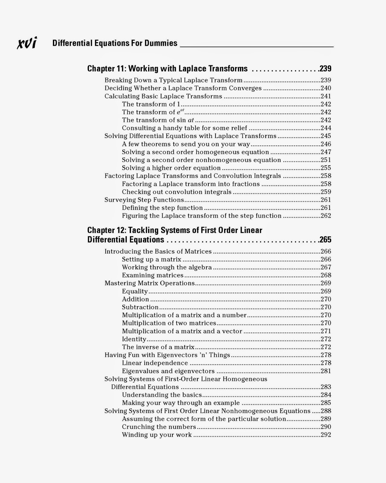 Differential Equations For Dummies (045) Free EBooKsLivres Gratuit