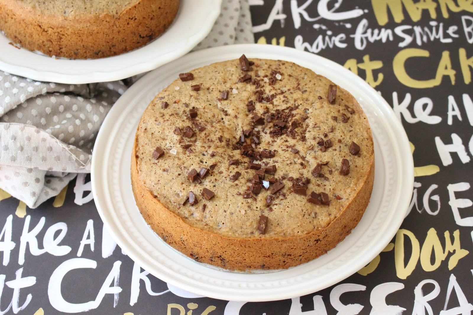 Niloufer's Kitchen Olive Oil Chocolate and Sea Salt Cake