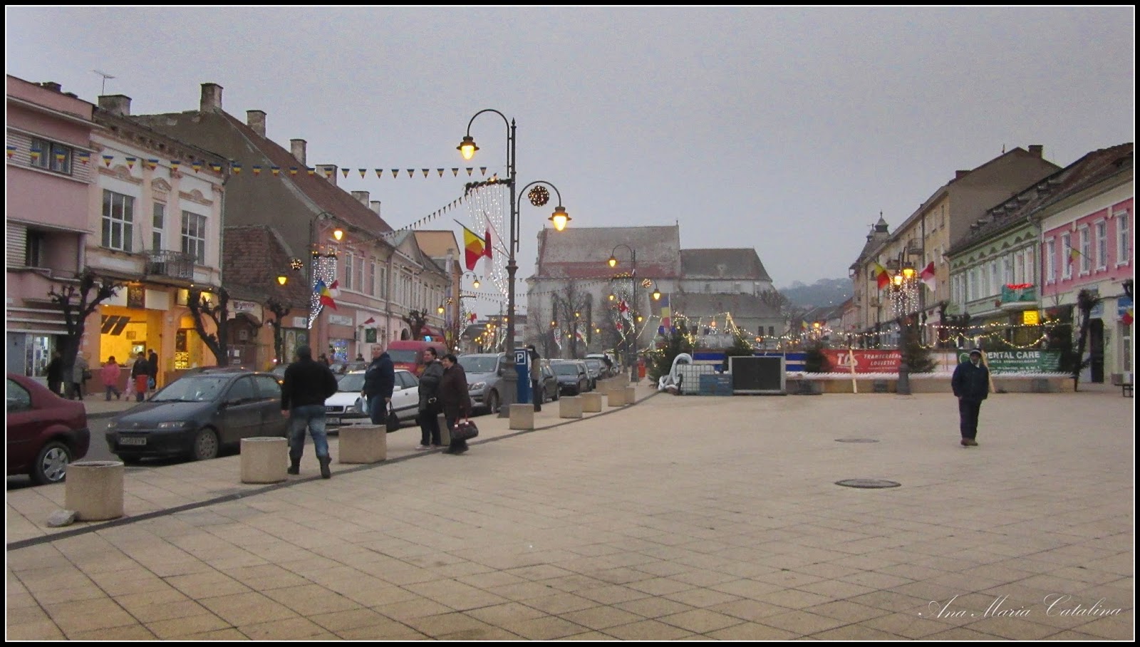 Lumea văzută din Turda Turda Piata Republicii in anii 2014, 2015