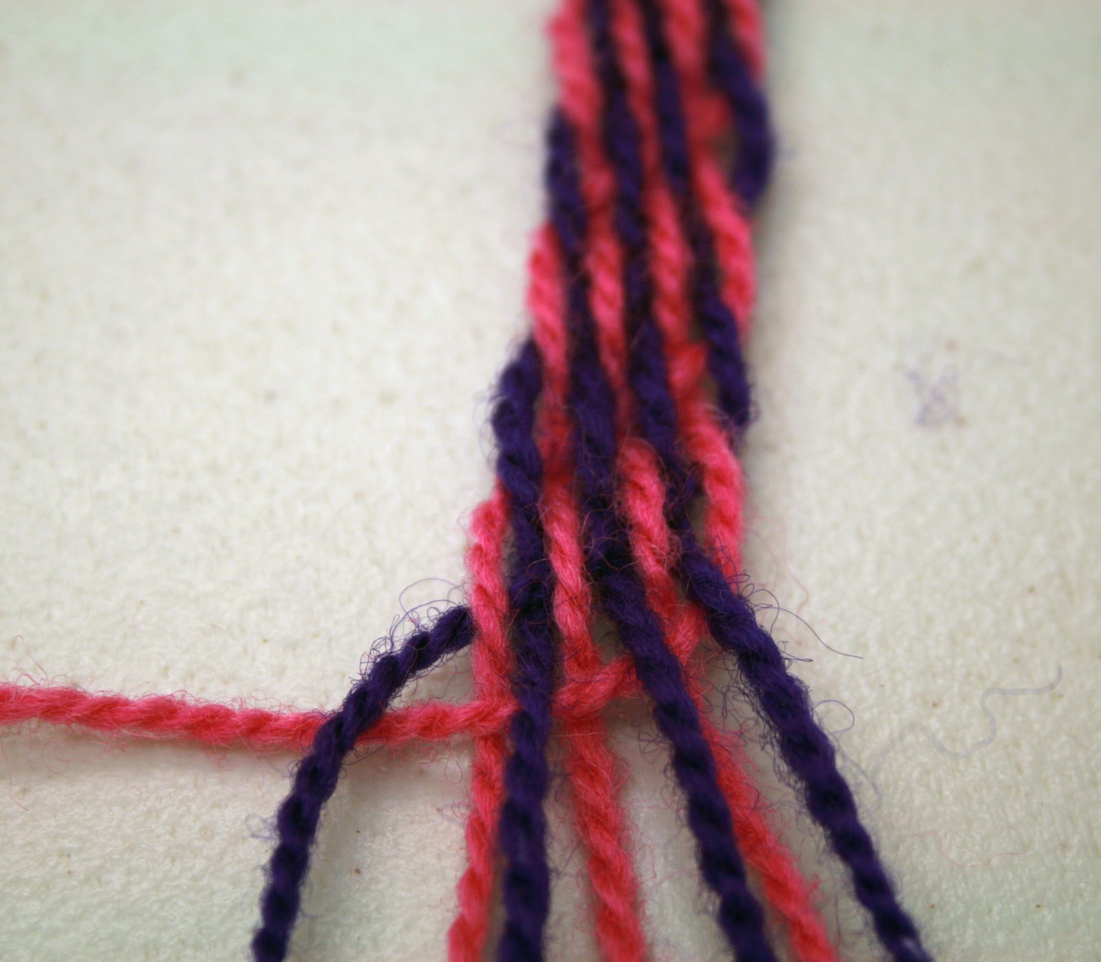 Thrums Finger Weaving Demystified