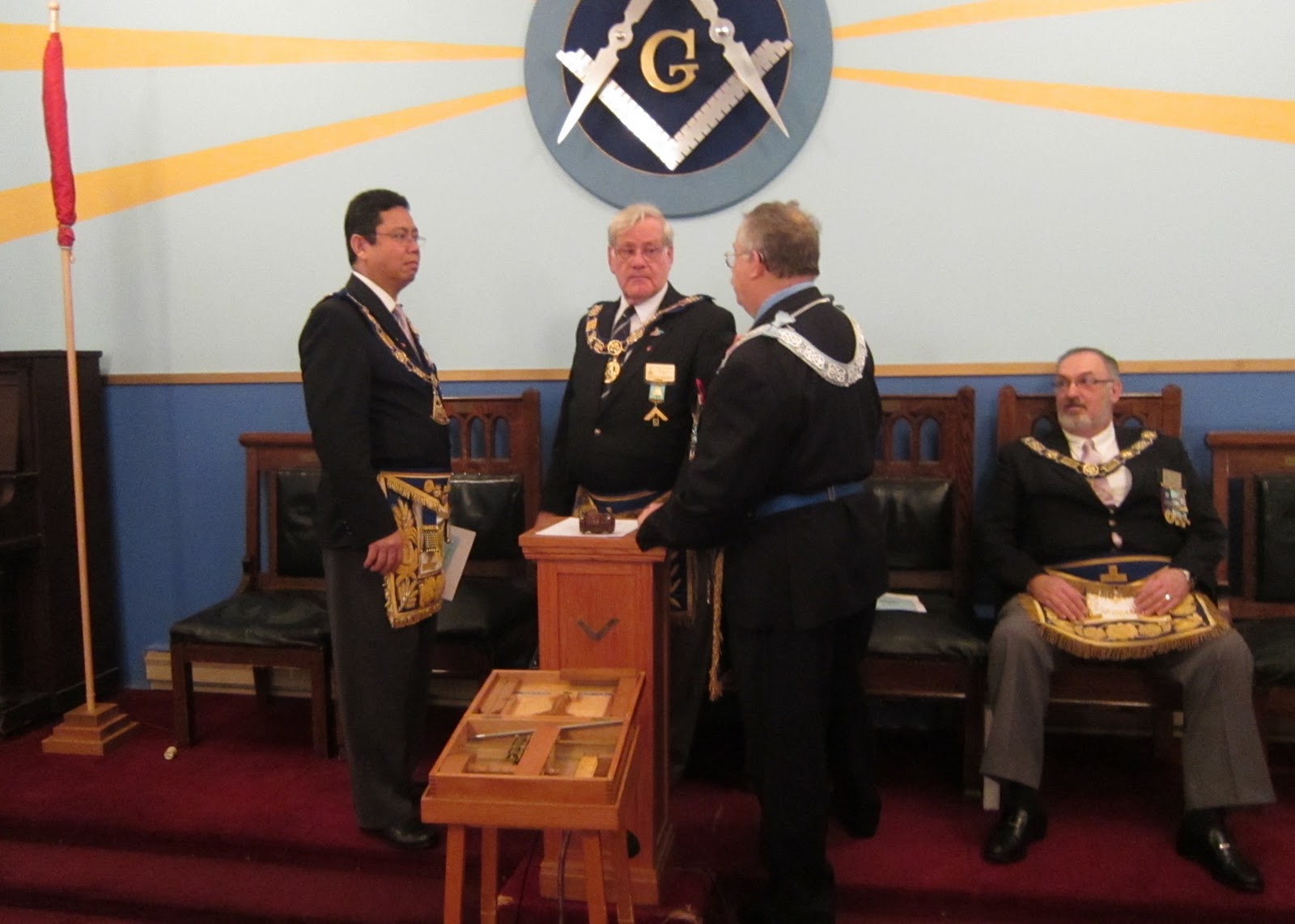 My Masonic Journey Annual Meeting of the 1st Masonic District, January