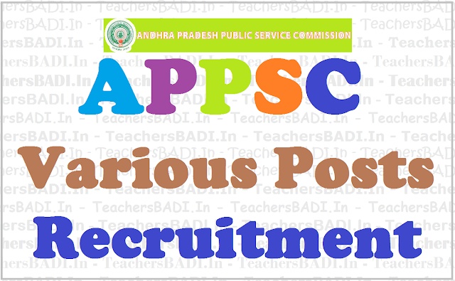 APPSC Civil Assistant Surgeons Recruitment 2017 APPSC jobs,Civil Assistant Surgeons, Recruitment 2017