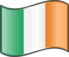 Ireland Flag — WikiProject Nuvola, in the public domain