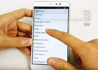 how to check xiaomi cellphone touch screen how to check the touchscreen of a xiaomi cellphone that has an error