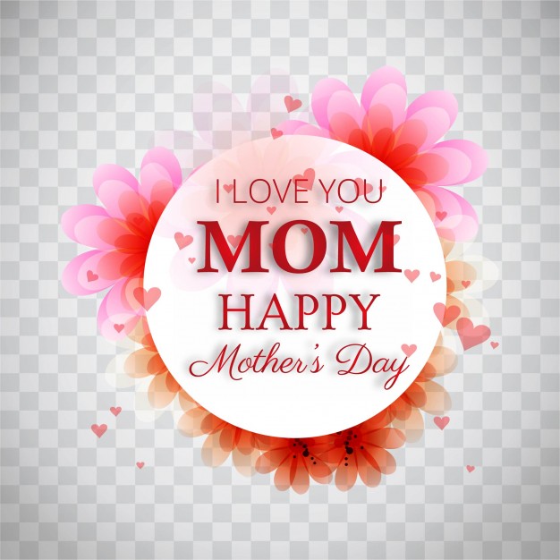 Elegant modern mothers day background Free Vector