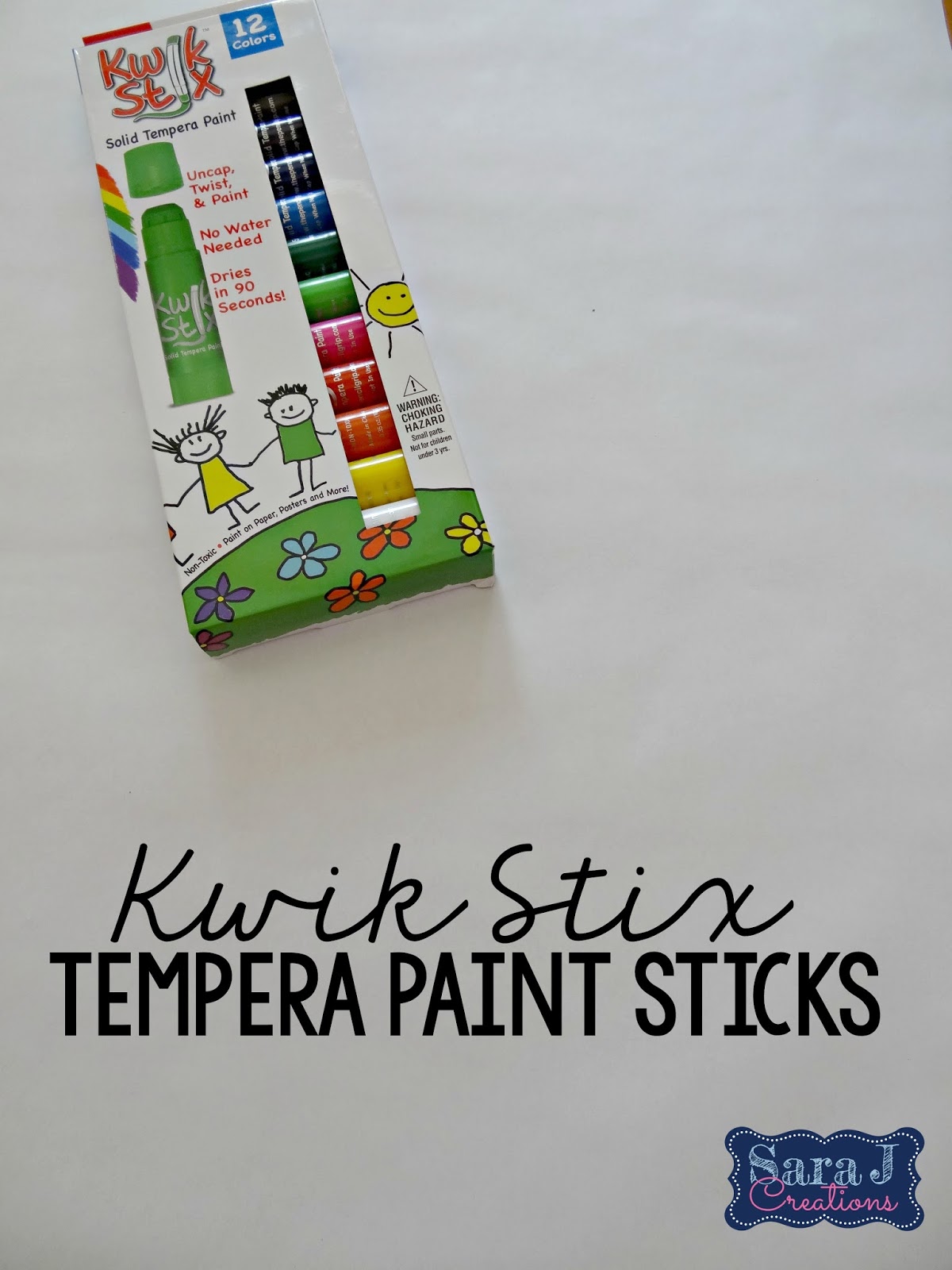 Chunkies Twistable Tempera Paint Sticks for Kids, No Mess, Quick